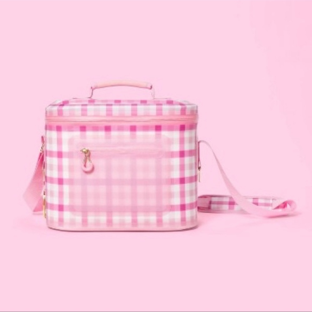 Stoney Clover 8.8qt Softsided Cooler Pink Gingham - Stoney Clover Lane x Target